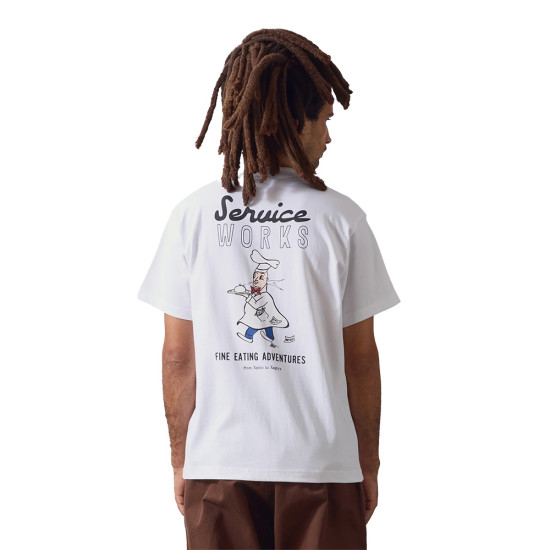 Service Works Ανδρική κοντομάνικη μπλούζα Eating Adventures Tee